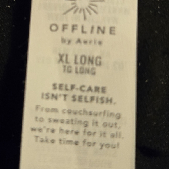 Aerie Black Hi-Rise Leggings - Picture 6 of 8